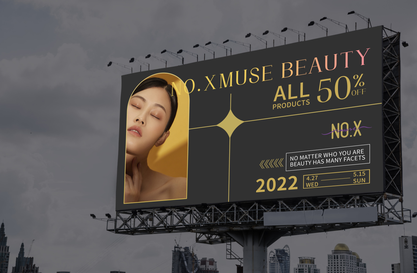 NO.X muse--美妝品牌全案設計圖59
