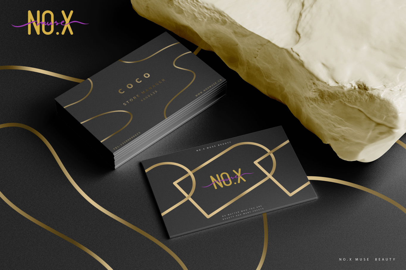 NO.X muse--美妝品牌全案設計圖41