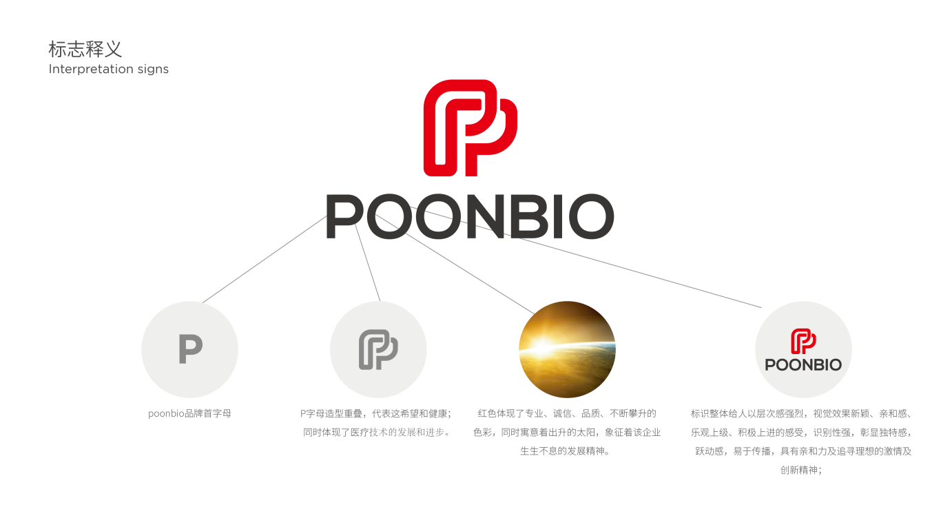 poonbio醫療科技品牌LOGO設計中標圖0