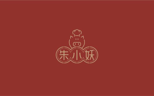 朱小妖logo設計