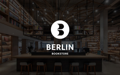 Berlin書店logo設計