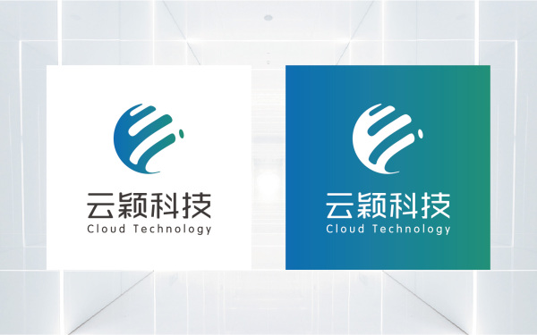 杭州云穎科技logo設計