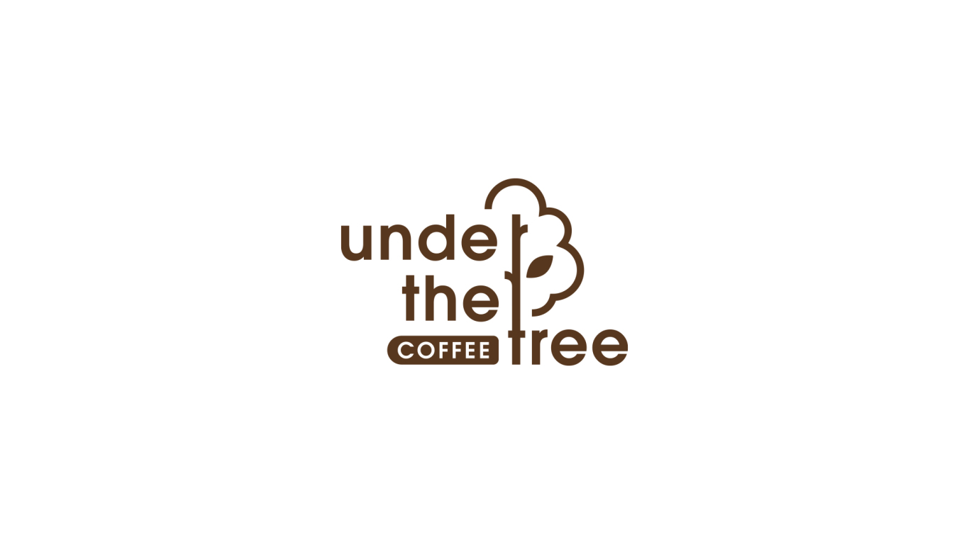 在樹下咖啡logo設計方案2圖0