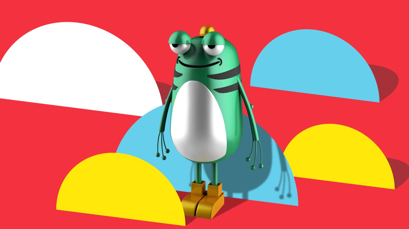 蛙啦蛙啦儿童教育品牌全案设计图0