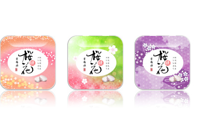 日式風的糖果包裝設計