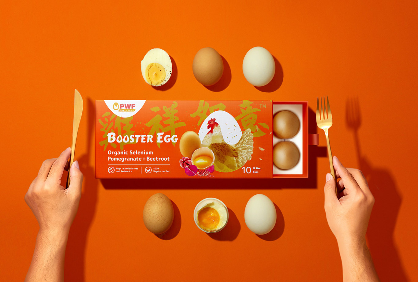 马来西亚品牌高端精品鸡蛋包装图2