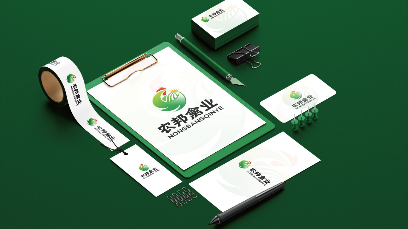 农邦禽业 农产品/养殖场/鸡 logo/vi设计图20