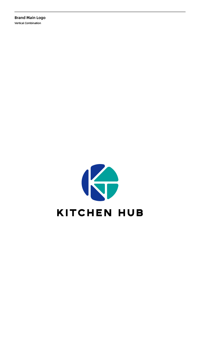 KT KITCHEN HUB logo design图1