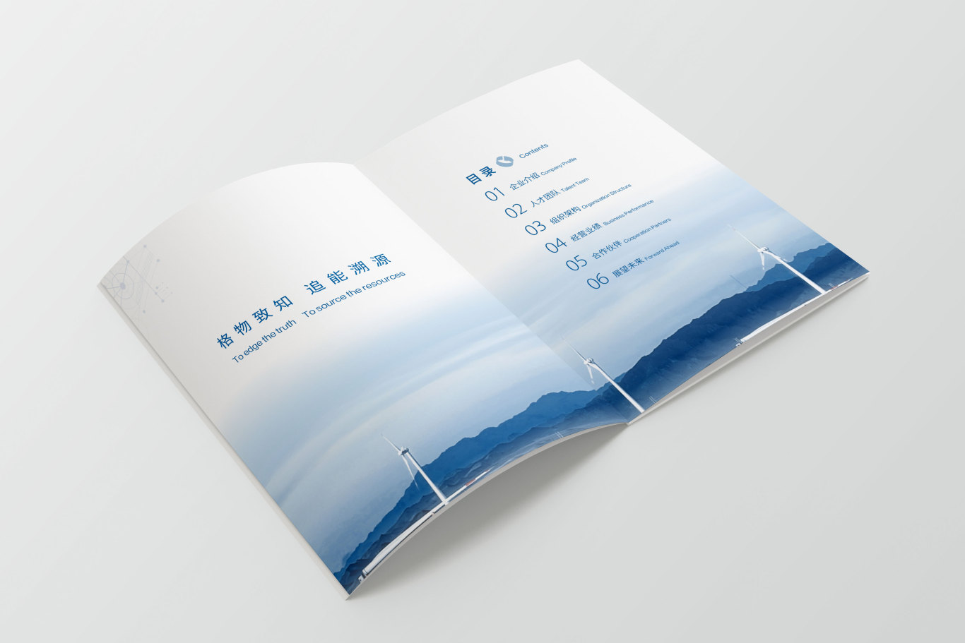 格物能源企业画册设计图1
