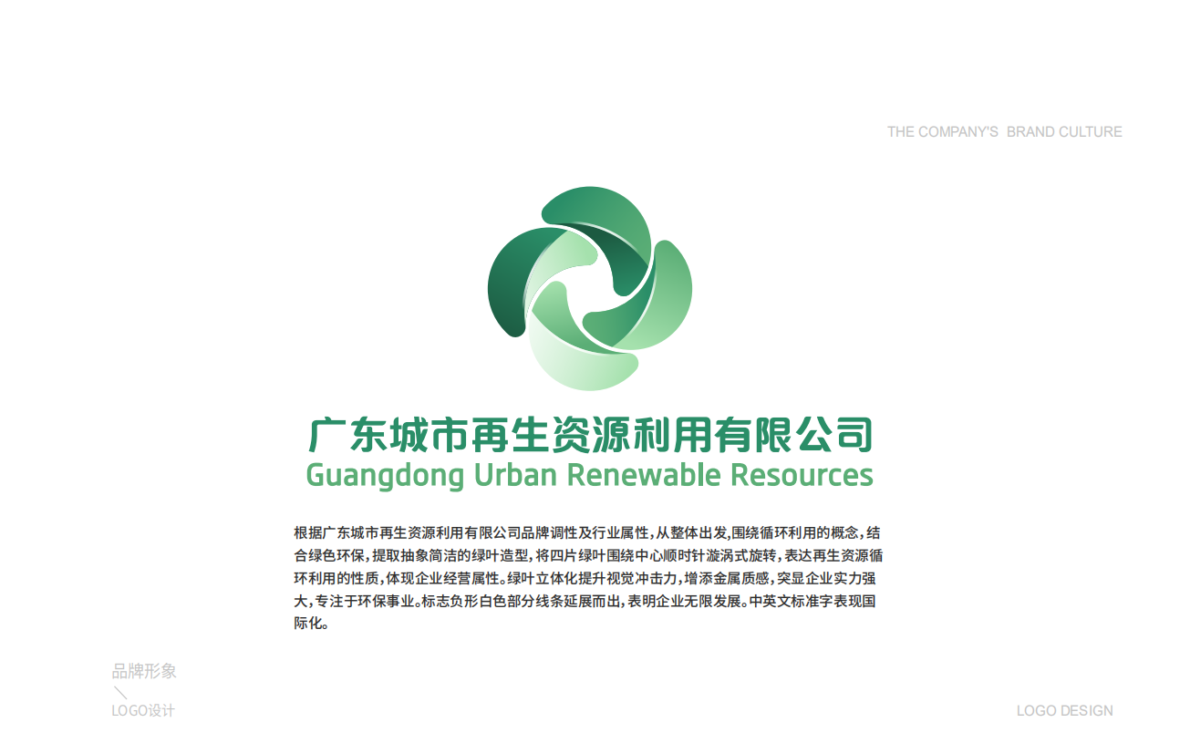 广东城市再生资源利用有限公司-LOGO设计图1