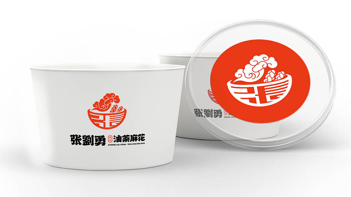 張劉勇油茶麻花特色小吃品牌LOGO設計中標圖14
