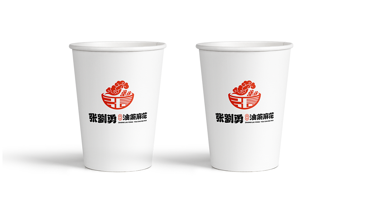 張劉勇油茶麻花特色小吃品牌LOGO設計中標圖16