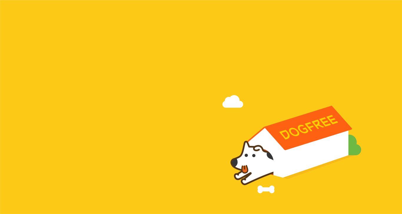 Dogfree寵物服裝品牌logo\VI設計，吉祥物設計圖8