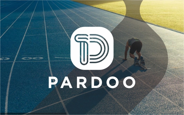 PARDOO跑動體育商標設計