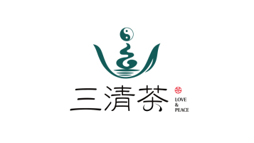 三清茶茶葉品牌LOGO設計