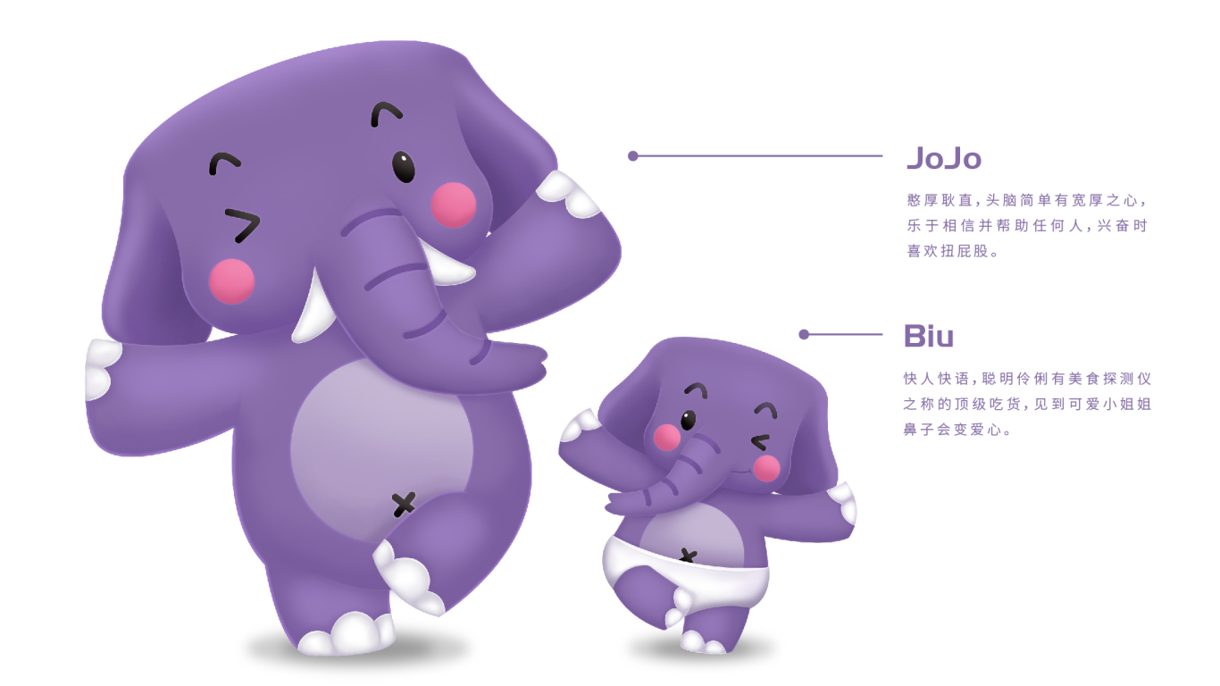 亲子型IP形象案例 | JOJO&BIU图1