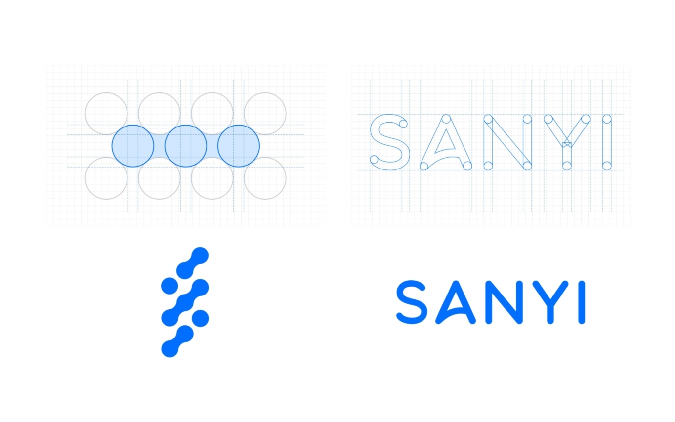 SANYI科技品牌logo设计图2