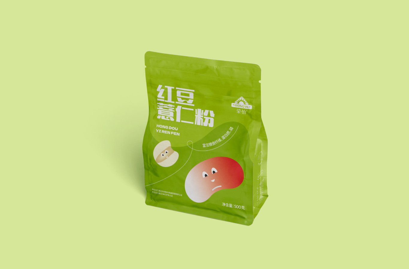 荣怡红豆薏仁包装设计图3