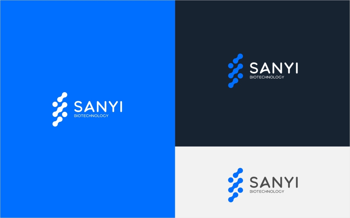 SANYI科技品牌logo设计图3