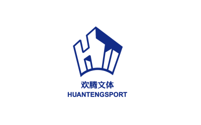 欢腾文体体育公司logo设计