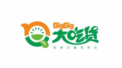 BigBig大吃货水果品牌LOGO设计