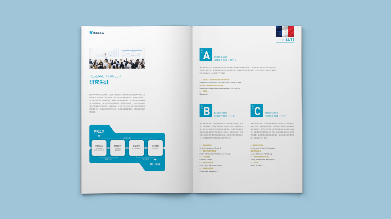 法國INSEEC項目宣傳冊設計圖8