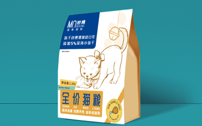 全价猫粮包装设计