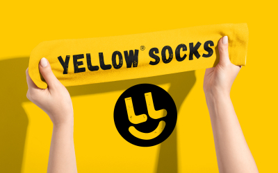 YELLOW潮襪品牌形象設計