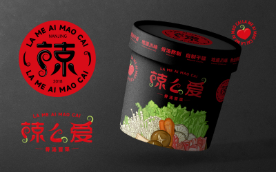 南京辣么愛冒菜餐飲品牌形象設計