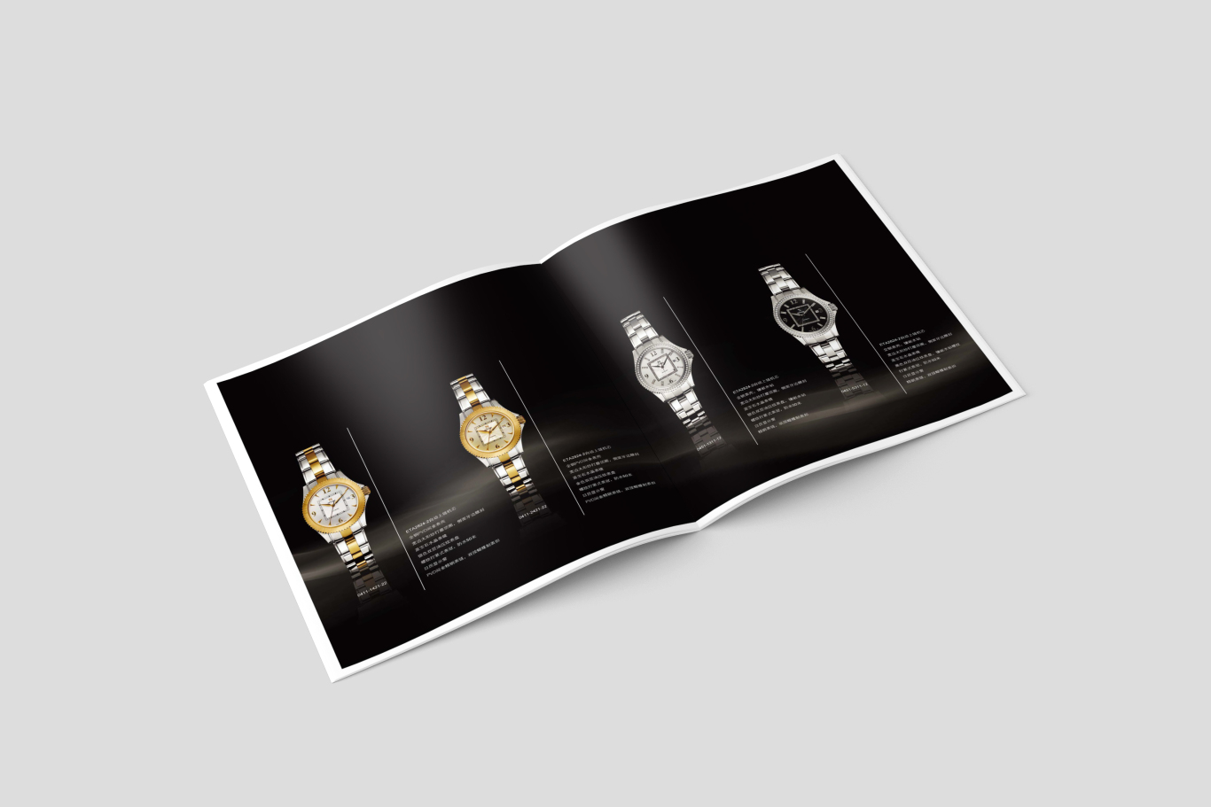 NIVADA尼維達凱旋門系列腕表產品畫冊設計圖4