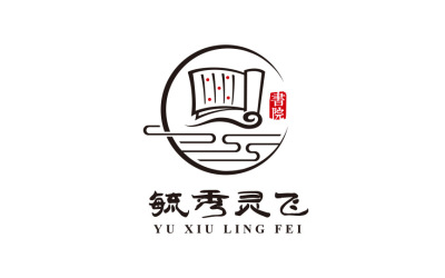 北京毓秀靈飛書院Logo設計