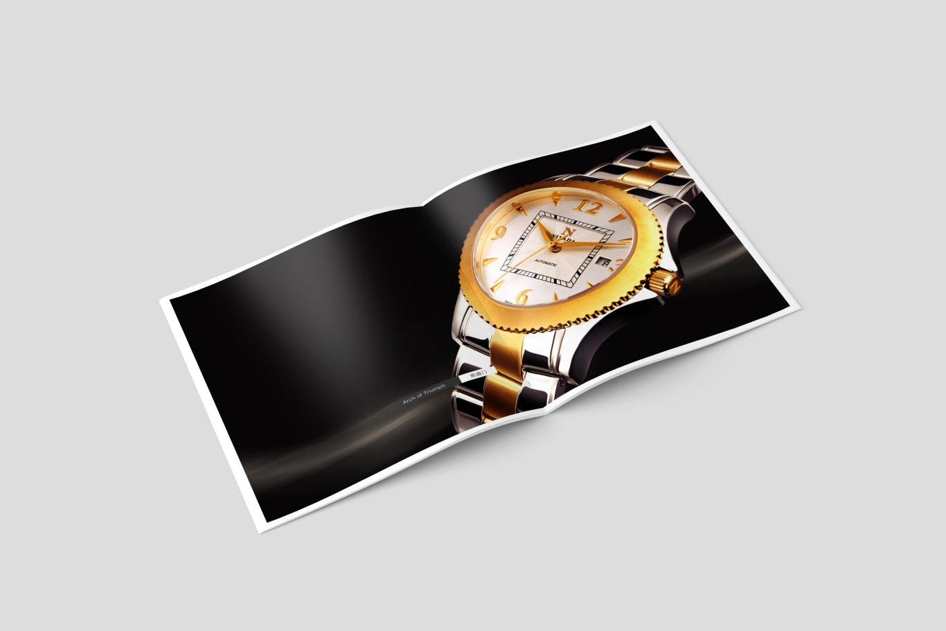NIVADA尼維達凱旋門系列腕表產品畫冊設計圖2