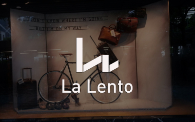 La Lento logo设计