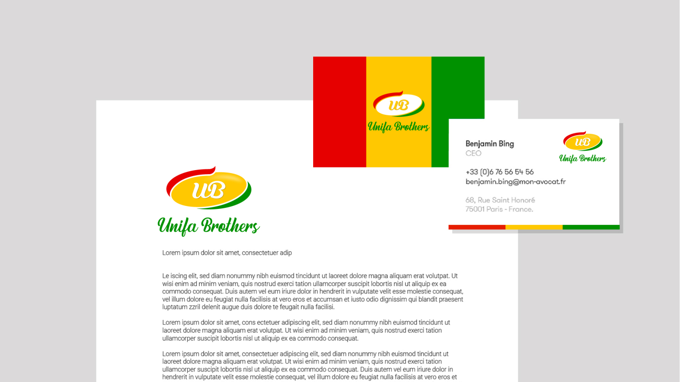 UNIFA BROTHERS GH LTD海外食品企业LOGO设计中标图4