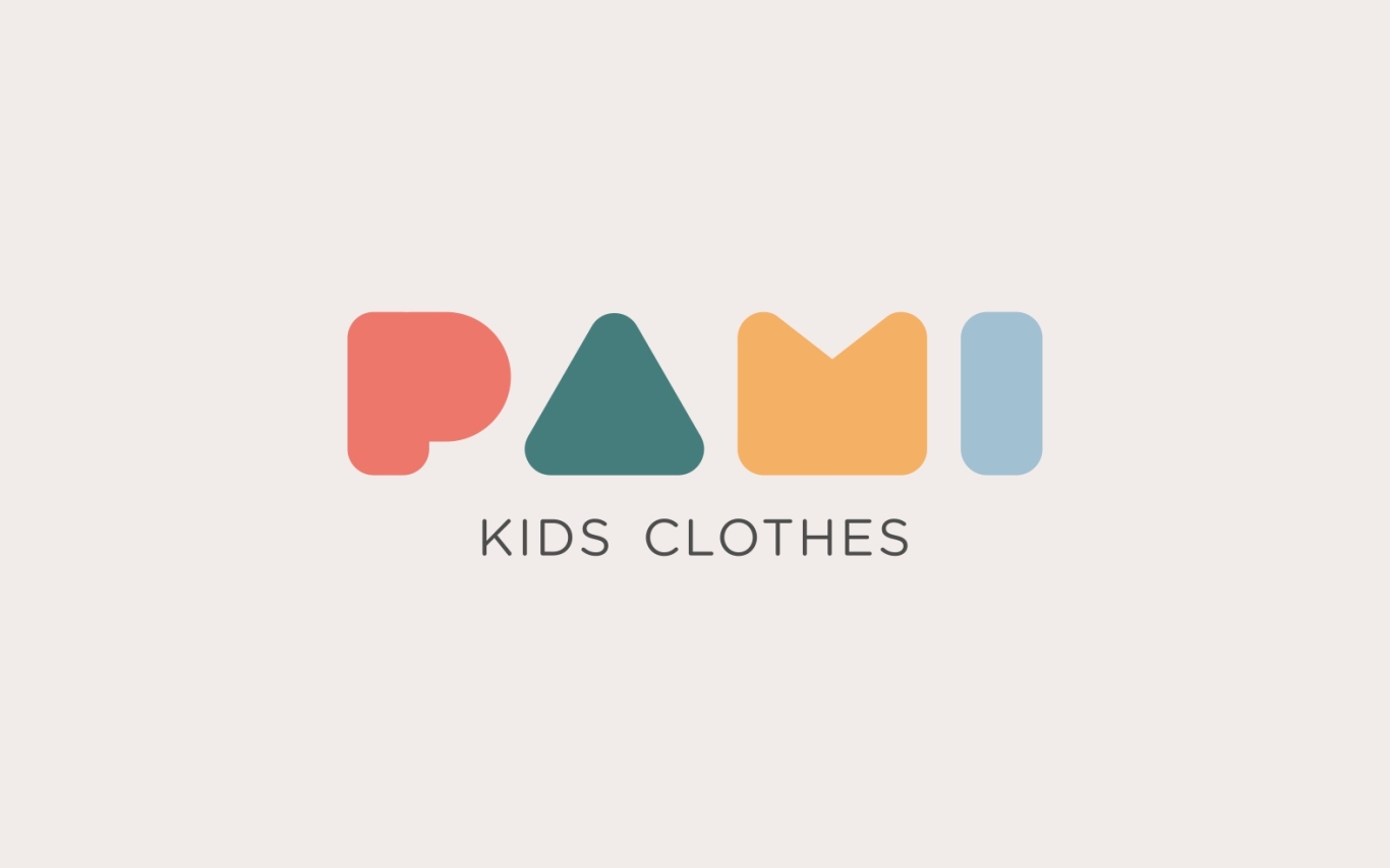 PAMI儿童服装品牌logo设计图0
