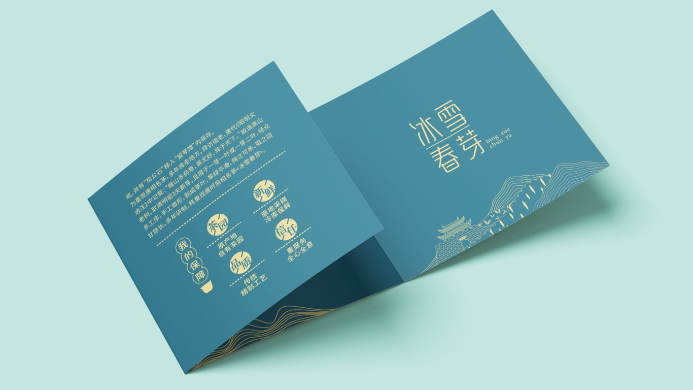 冰雪春芽-茶包装设计｜茶类礼盒包装设计图13