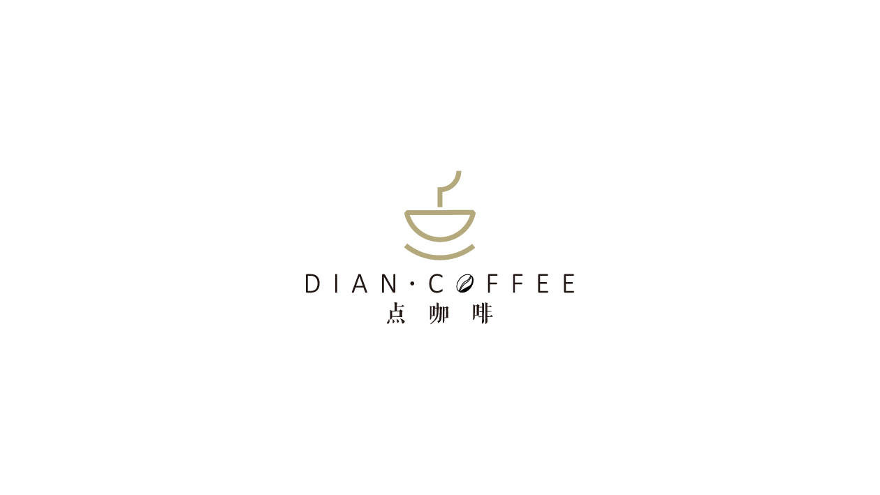 点咖啡品牌标志设计图0