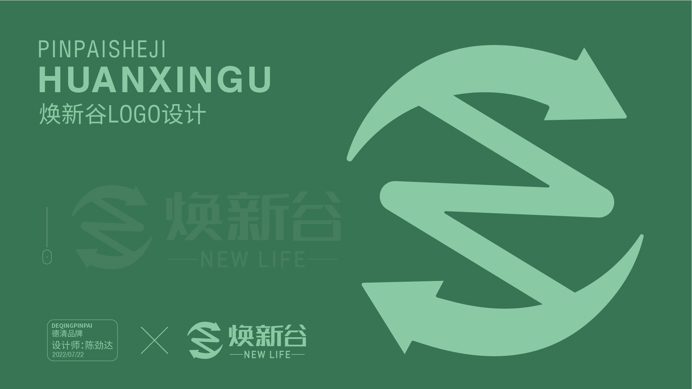 旧物回收公司焕新谷公司logo图0