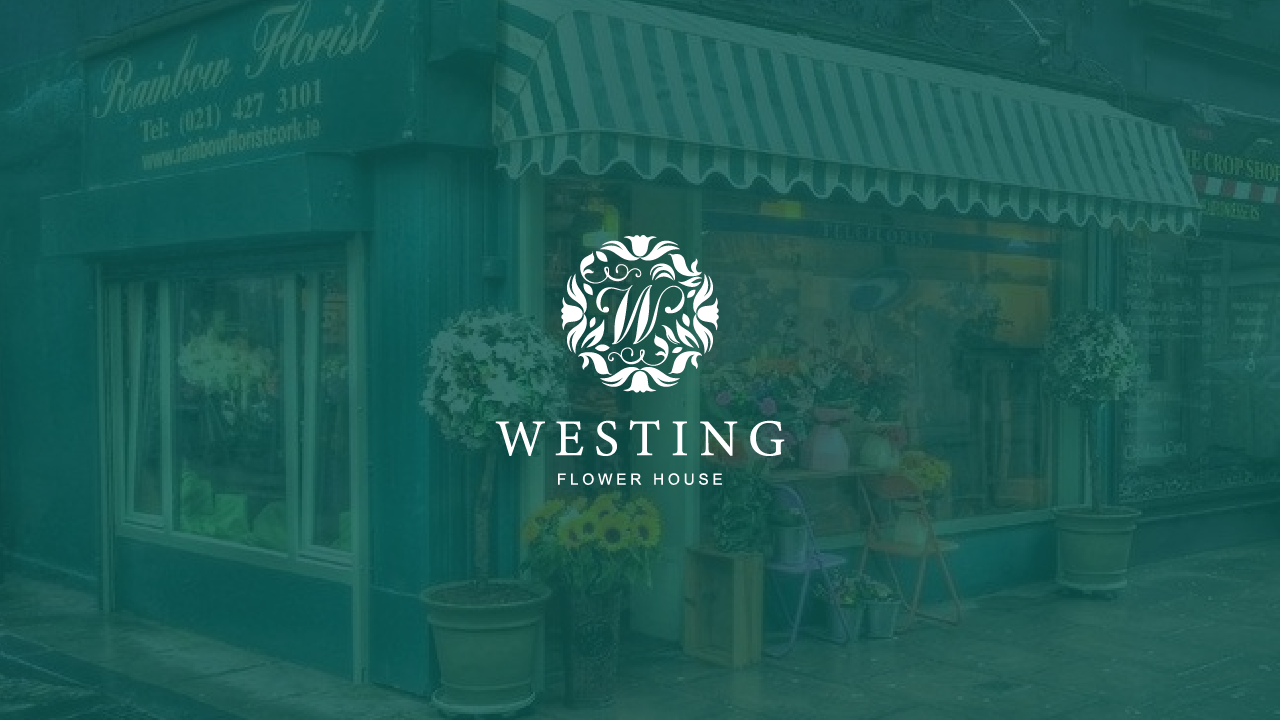 westing花店logo设计图0