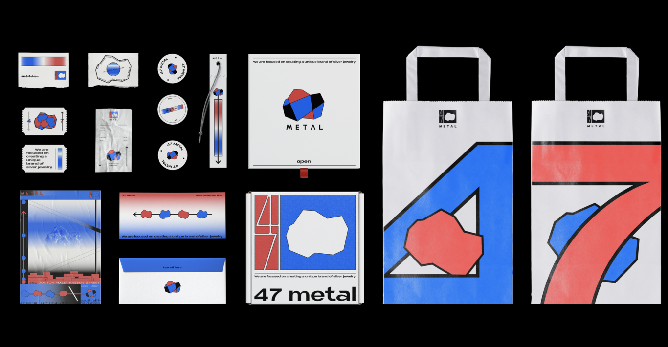 47 METAL银饰品牌视觉设计图2