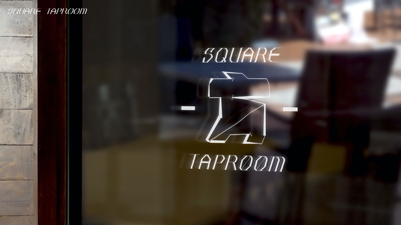 方square taproom精酿酒吧LOGO设计图3
