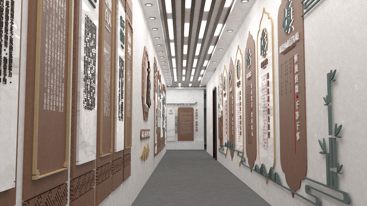 中铁十四局集团有限公司沧州铁师城市开发有限公司办公楼文化氛围设计方案图47