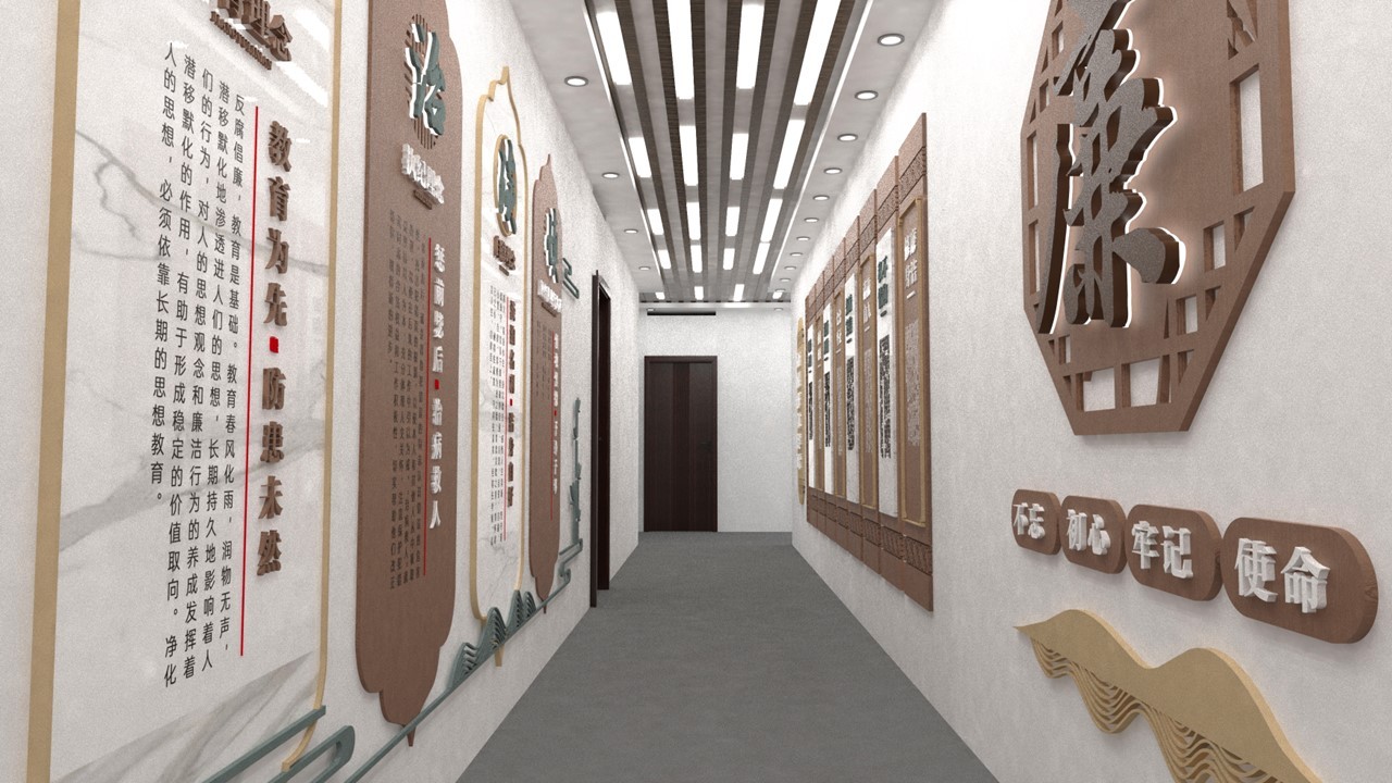 中铁十四局集团有限公司沧州铁师城市开发有限公司办公楼文化氛围设计方案图46