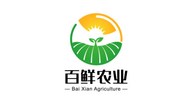 百鲜农业生鲜品牌LOGO设计