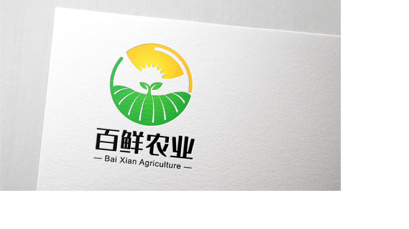 百鲜农业生鲜品牌LOGO设计中标图5