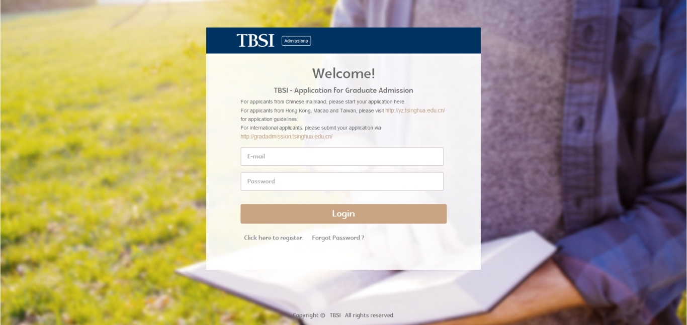 TBSI网站系列，界面设计图0