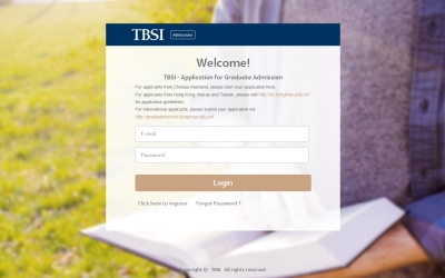 TBSI网站系列，界面设计
