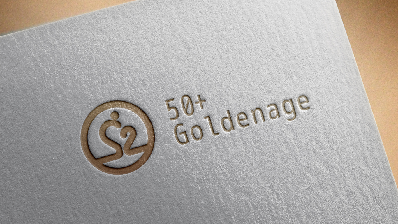 50+ goldenage LOGO設計圖4