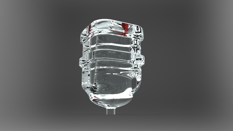 山语茶道桶装瓶3D设计图9