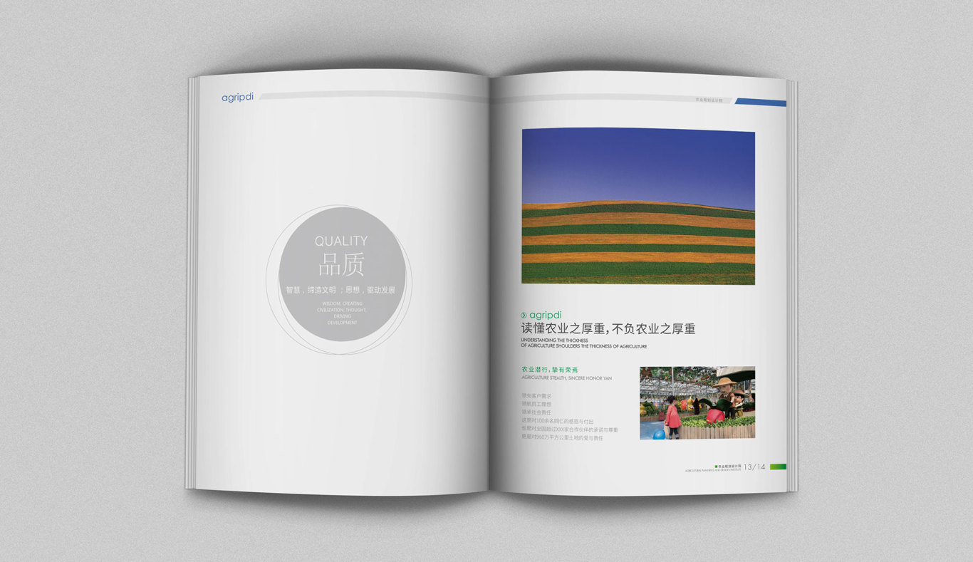 山东农业规划设计院画册设计图8